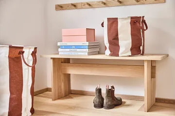 Cesto portaoggetti Kara grande Ø38x54 cm - Noce moscata - OYOY