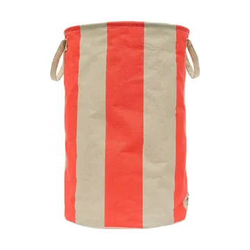 Cesto portaoggetti Kara grande Ø38x54 cm - Rosso ciliegia - OYOY