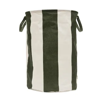Cesto portaoggetti Kara grande Ø38x54 cm - Verde scuro - OYOY