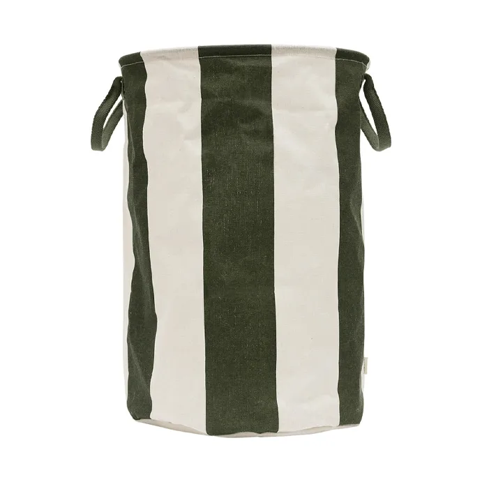 Cesto portaoggetti Kara grande Ø38x54 cm - Verde scuro - OYOY