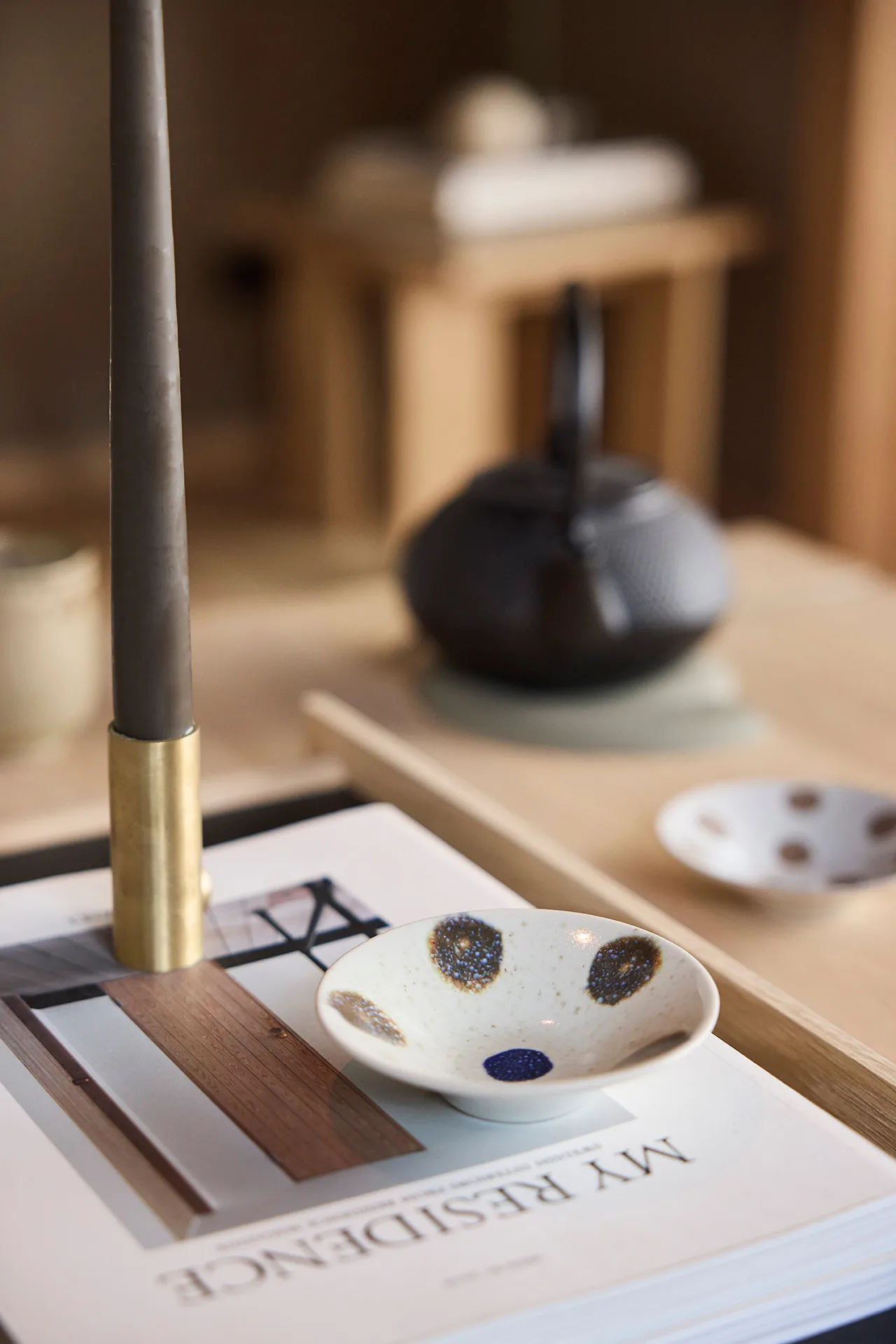 Ciotola piccola Nori Ø10,5 cm confezione da 2, Off-white-marrone OYOY