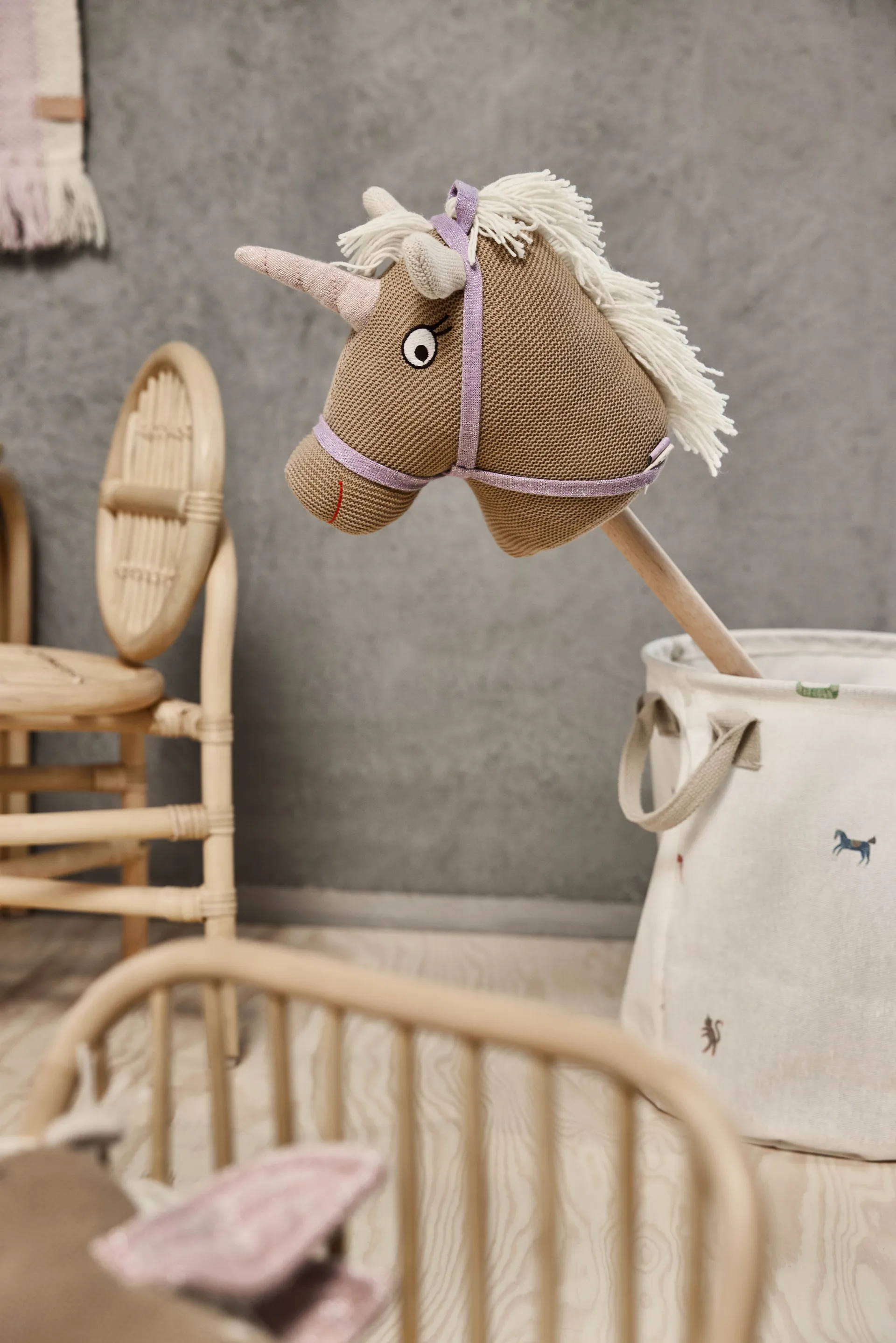 Contenitore Moira medio 32xØ32 cm 2 pezzi, Multi OYOY