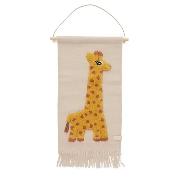 Decorazione da muro giraffa 32x70 cm - Rose - OYOY