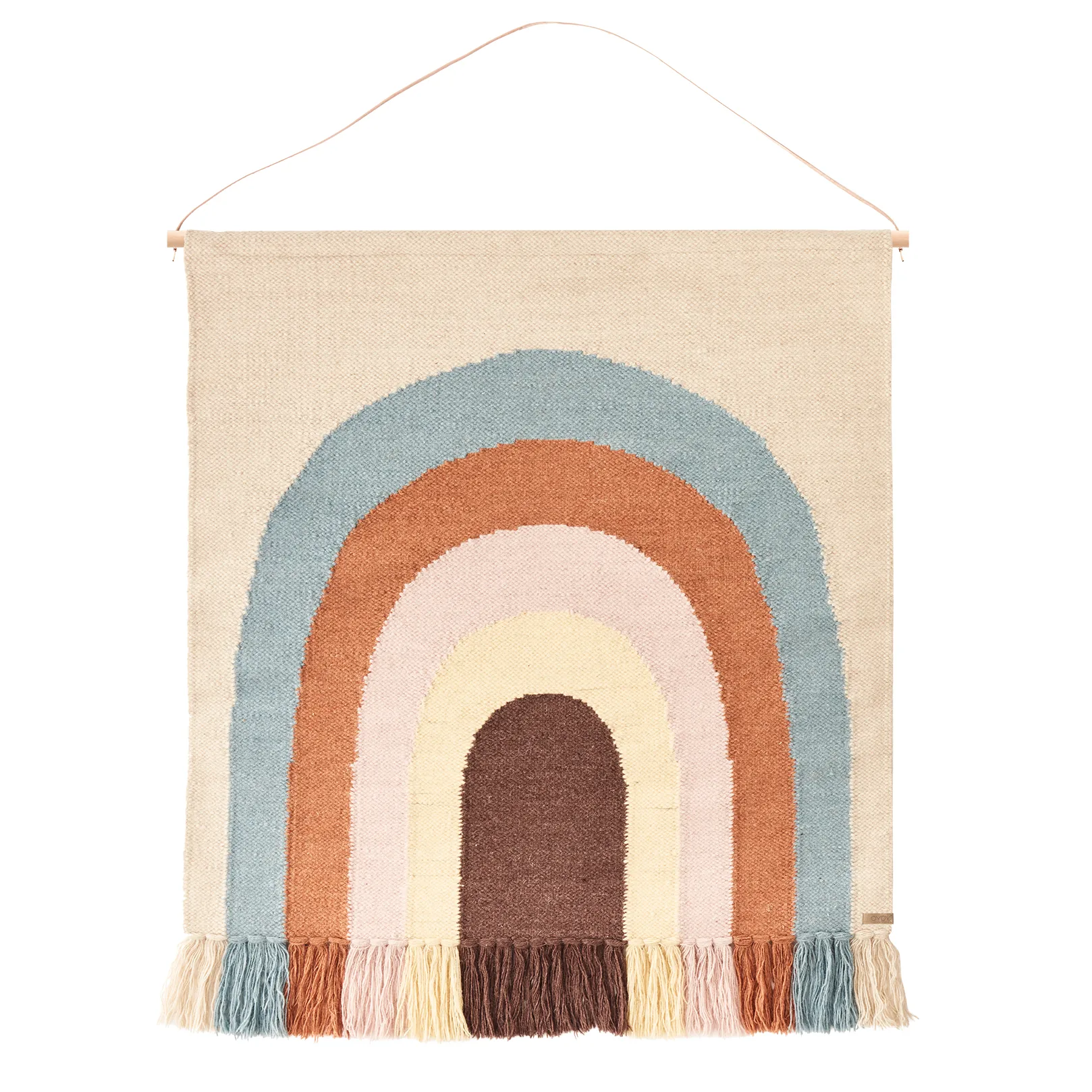 Decorazione da parete Follow the rainbow 100x115 cm, Multicolore OYOY