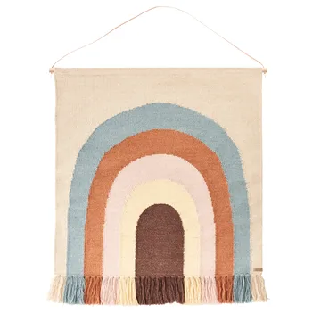 Decorazione da parete Follow the rainbow 100x115 cm - Multicolore - OYOY