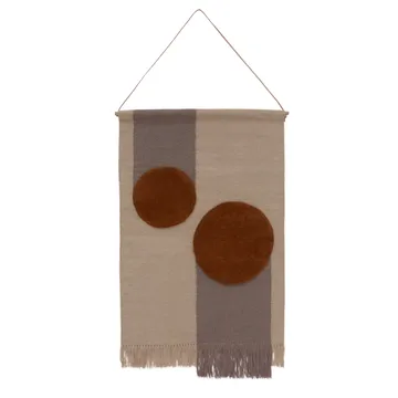 Decorazione da parete Kika 80x120 cm - Beige-marrone - OYOY