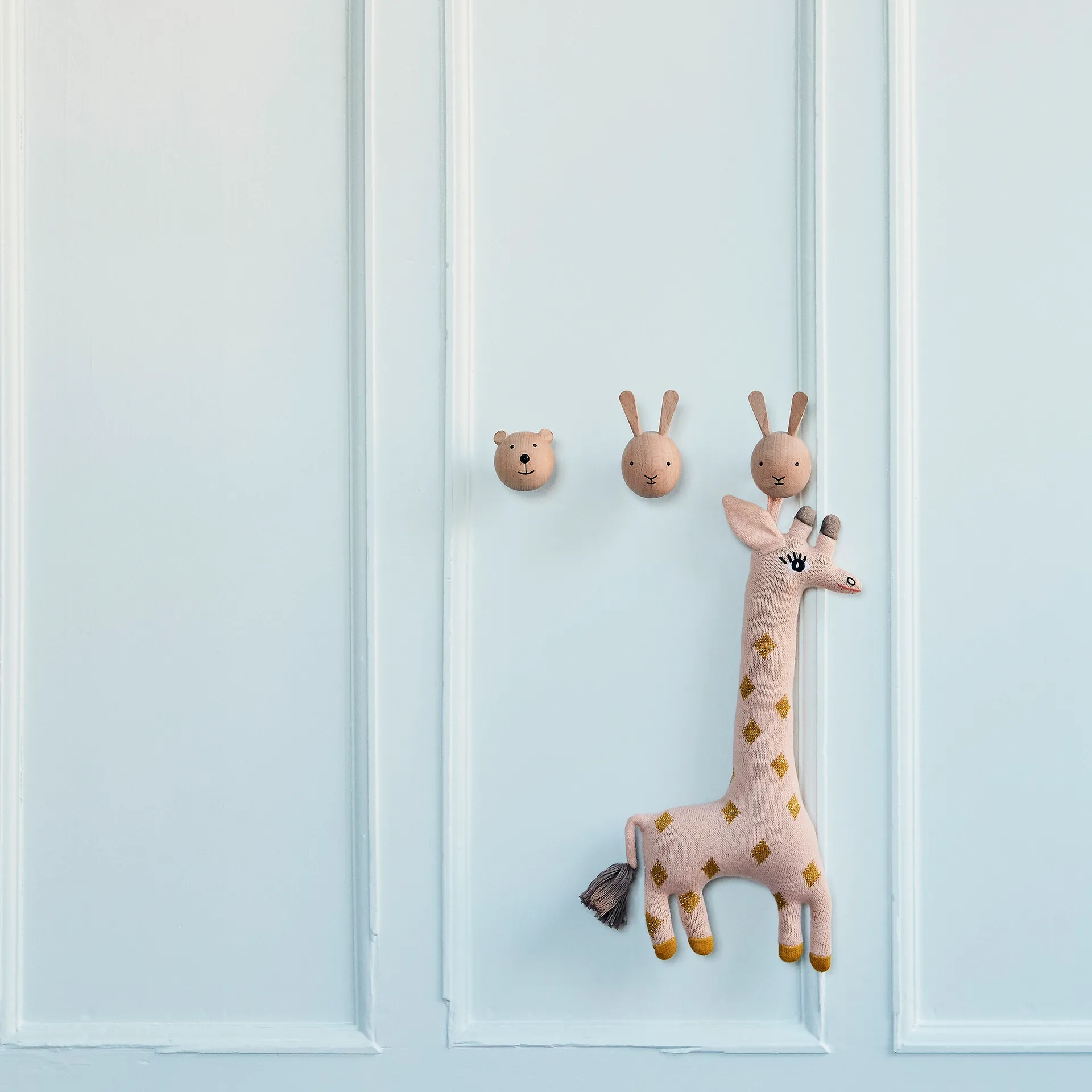 Gancio da parete OYOY Mini, Orso OYOY