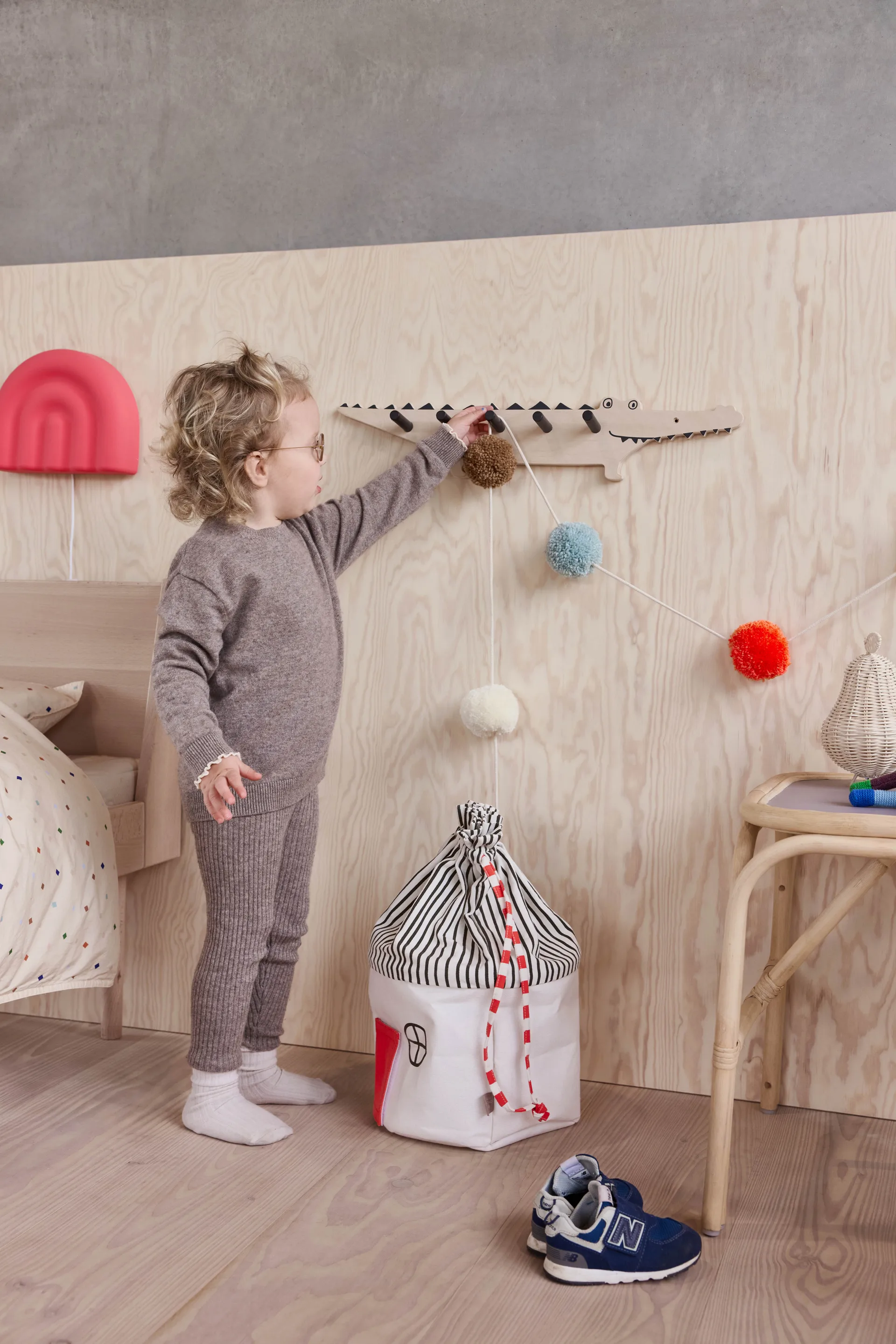 Ghirlanda Pom Pom 300 cm, Multi OYOY