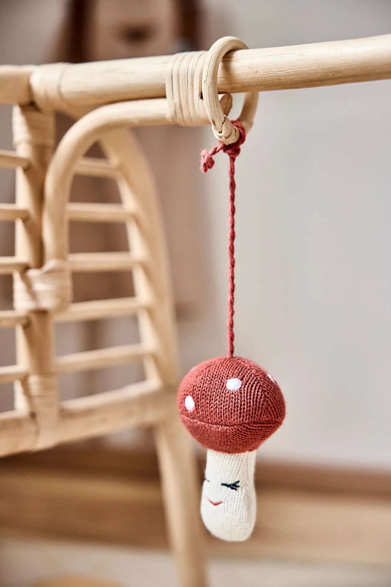 Giocattoli per palestra per neonati Forest play , Marrone-verde-rosso OYOY