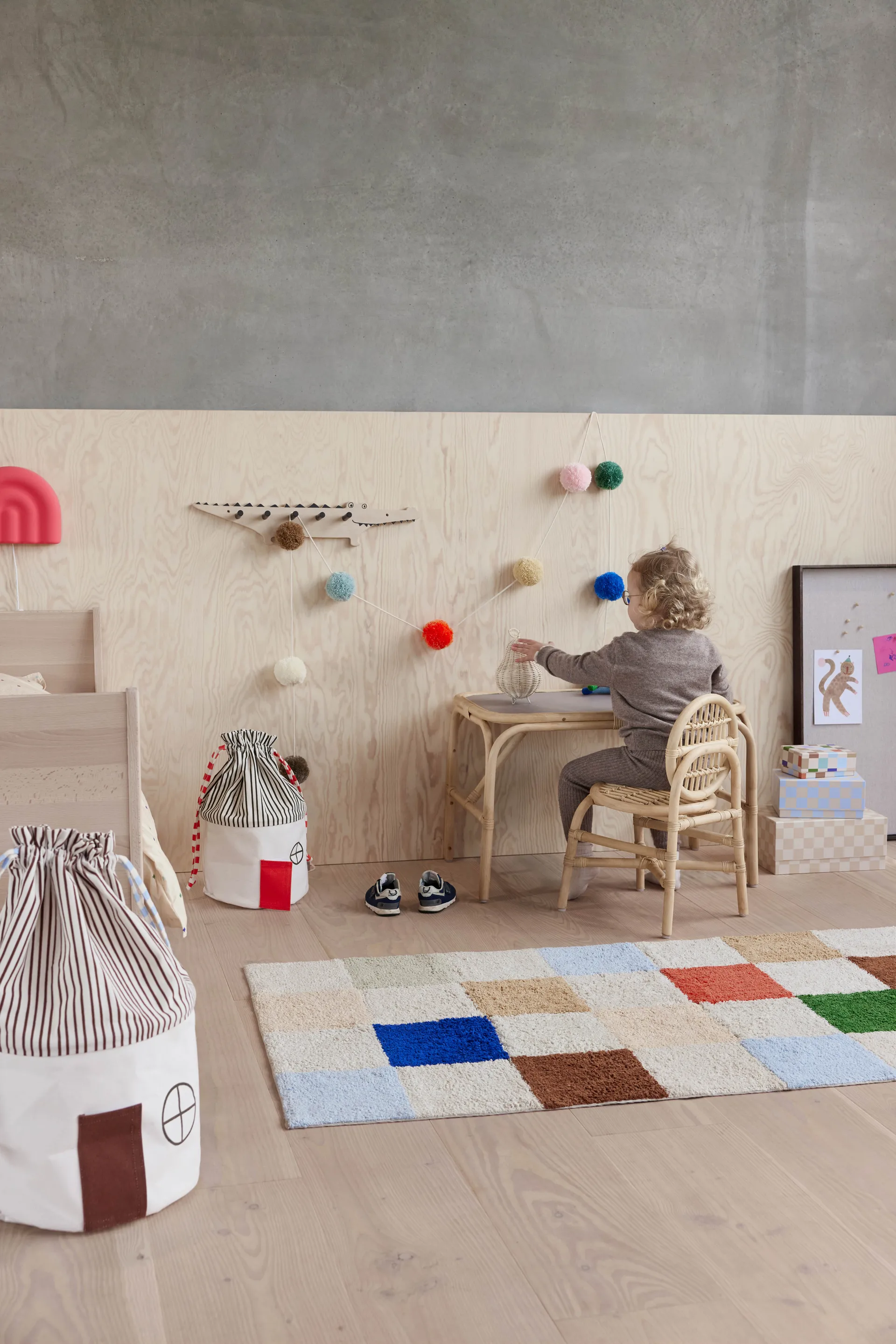 Lampada notturna Pear, Natura OYOY