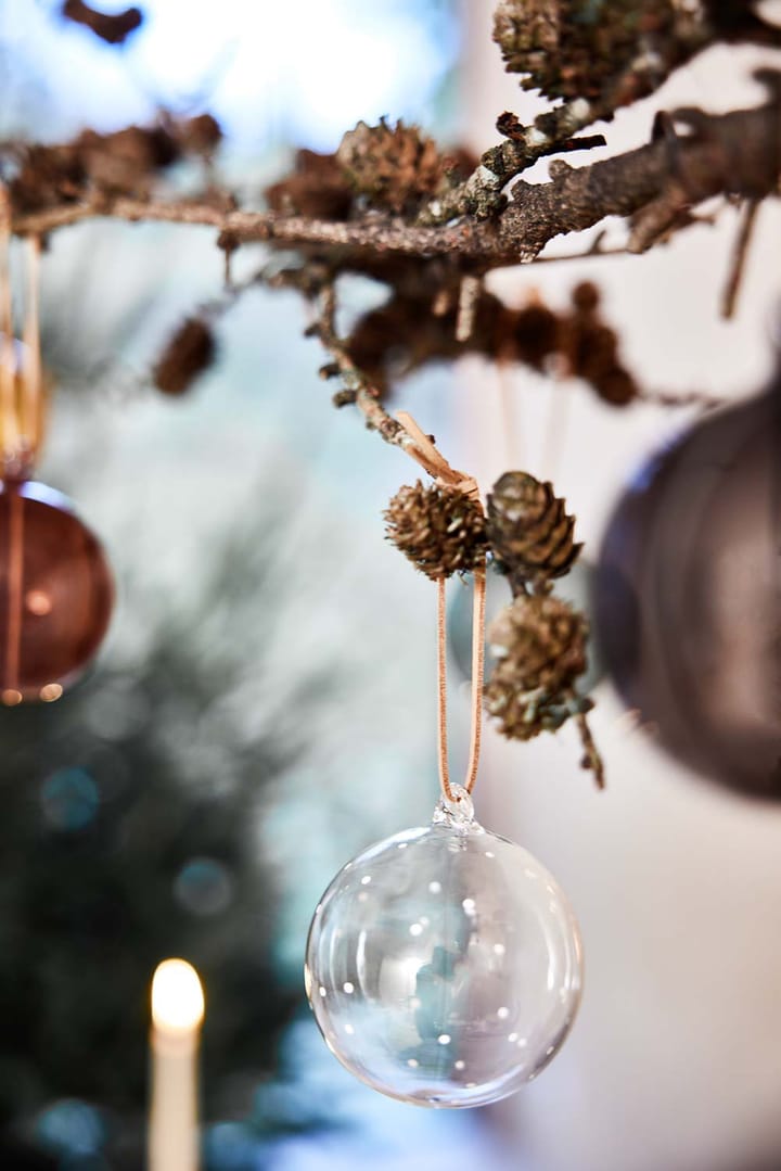 Pallina di Natale Natale Ø 7 cm, Trasparente OYOY