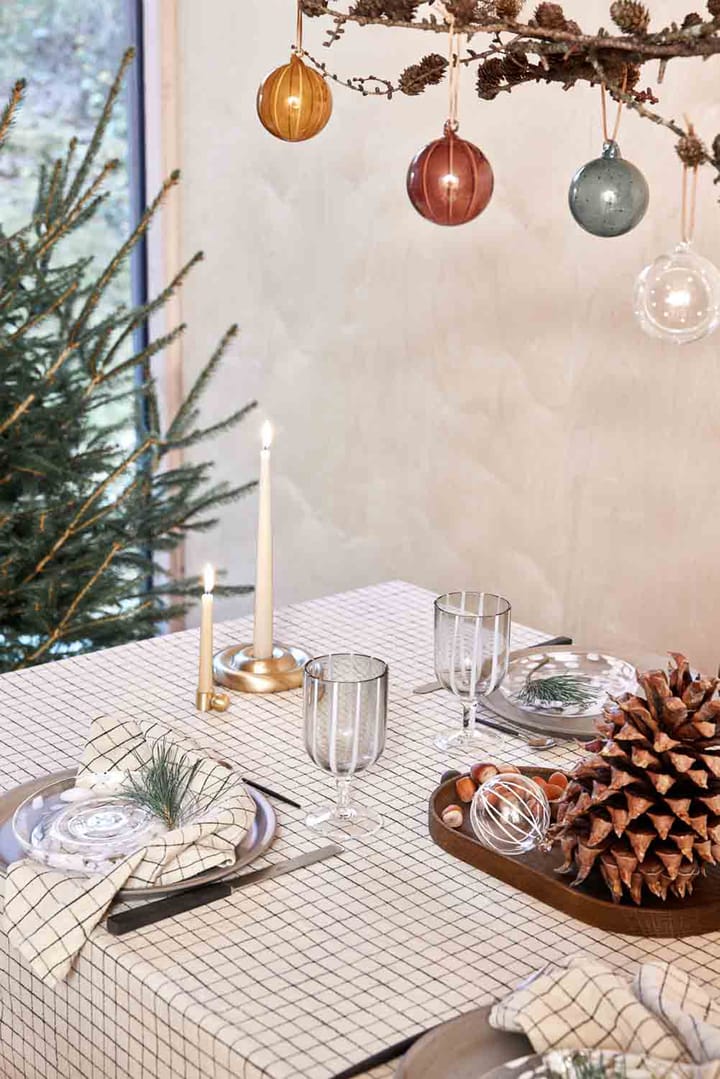 Pallina di Natale Natale Ø 7 cm, Trasparente OYOY