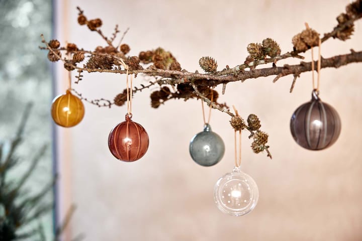 Pallina di Natale Natale Ø 7 cm, Trasparente OYOY