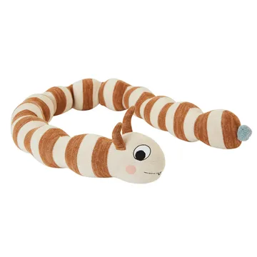Peluche Leo larva - Caramel - OYOY