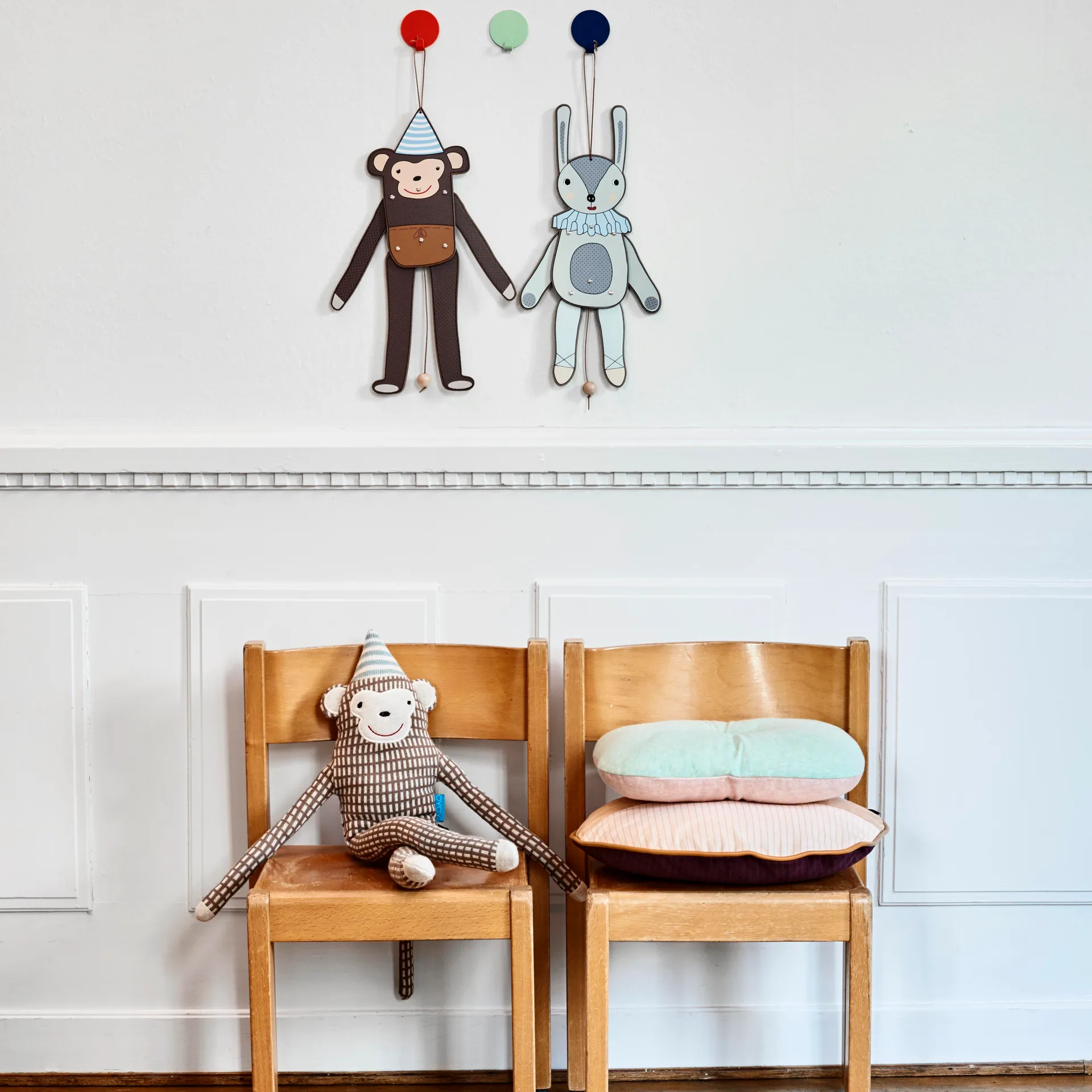 Peluche Mr. Nelsson , marrone-beige OYOY