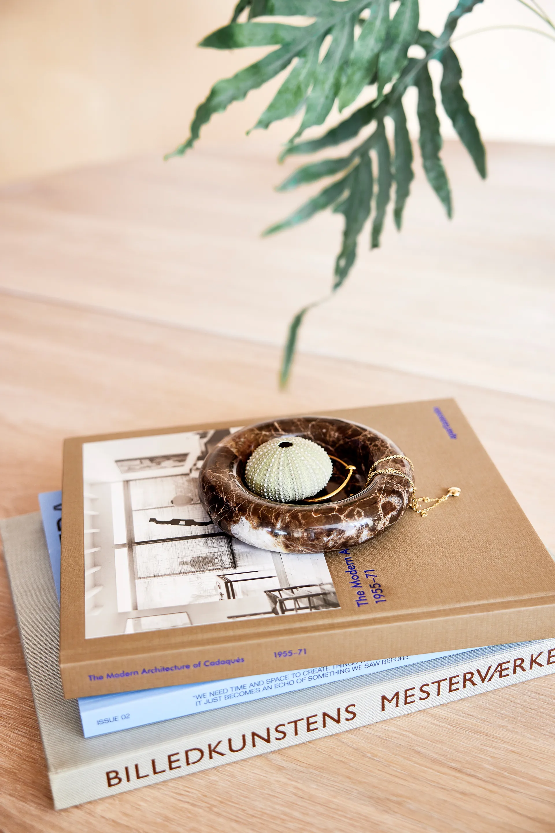 Portacandela Savi in marmo grande Ø13,8 cm, Choko OYOY