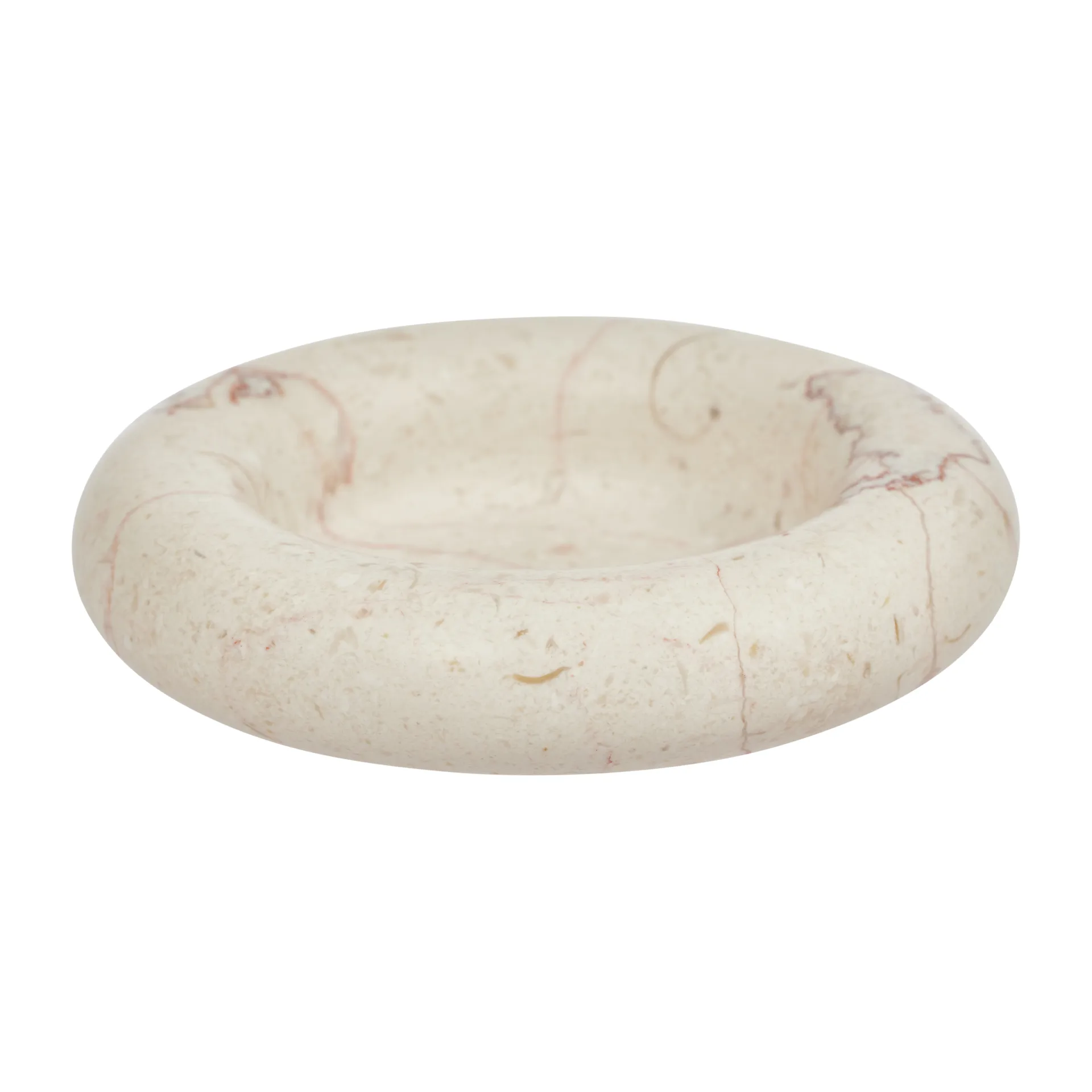 Portacandela Savi in marmo grande Ø13,8 cm, Offwhite OYOY