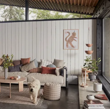 Poster Standing Leopard Elvis 50x70 cm - multicolore - OYOY