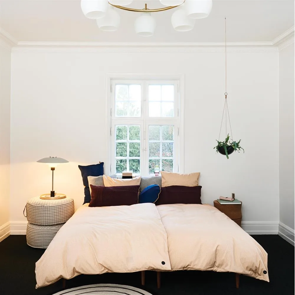 Pouf Sit on me, rotondo bianco OYOY