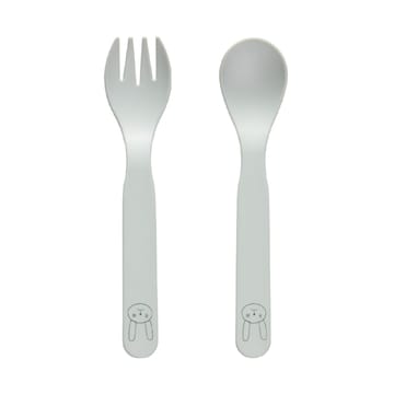 Set di posate per bambini Pullo - Pale Mint - OYOY