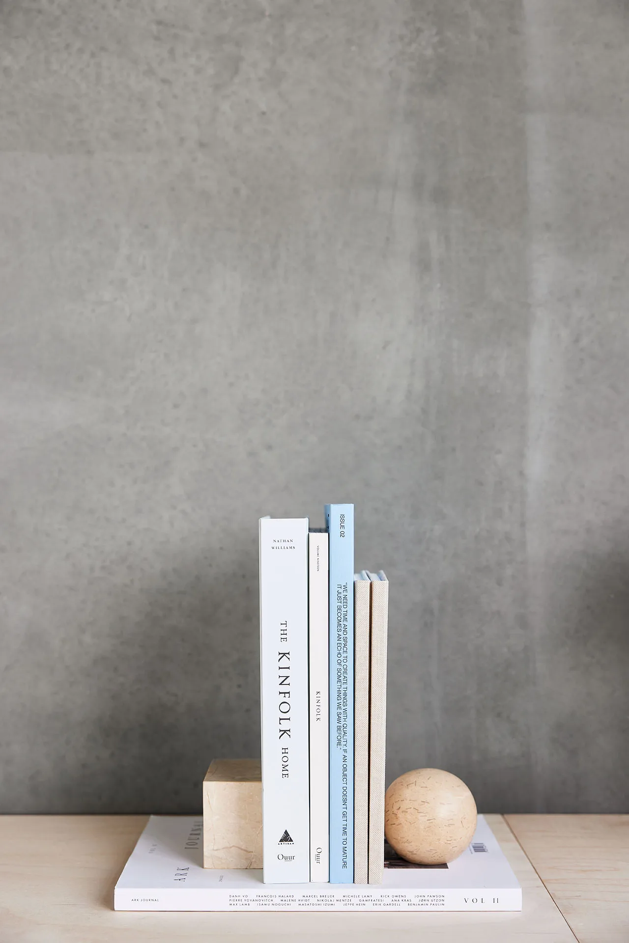 Supporto per libri Savi Square, Marmor OYOY