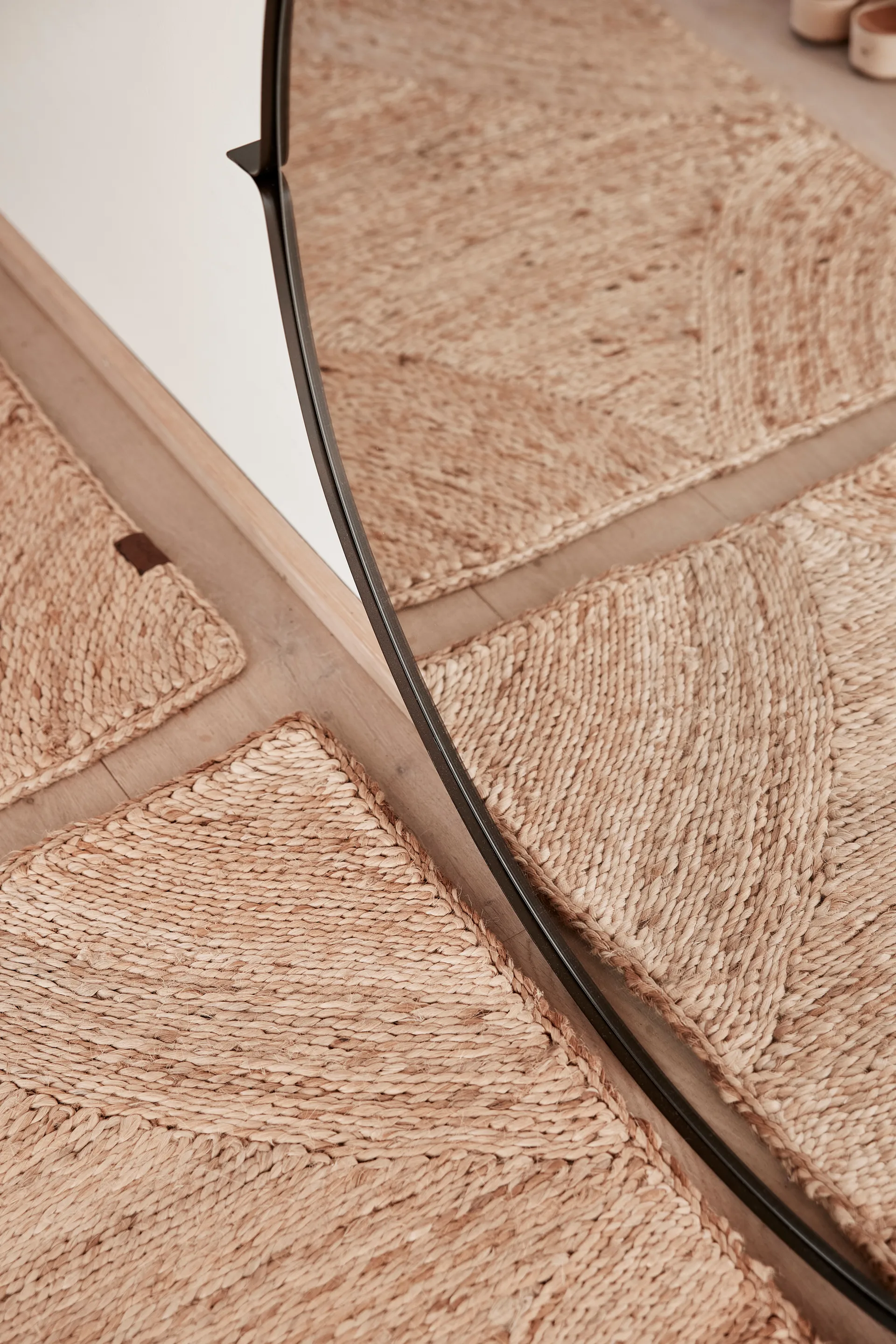 Tappeto da corridoio Vasa Jute 70x270 cm, Natur OYOY