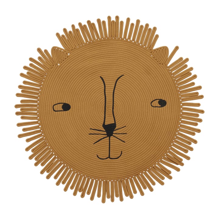 Tappeto per bambini Mara Lion - Ø 98 cm - OYOY