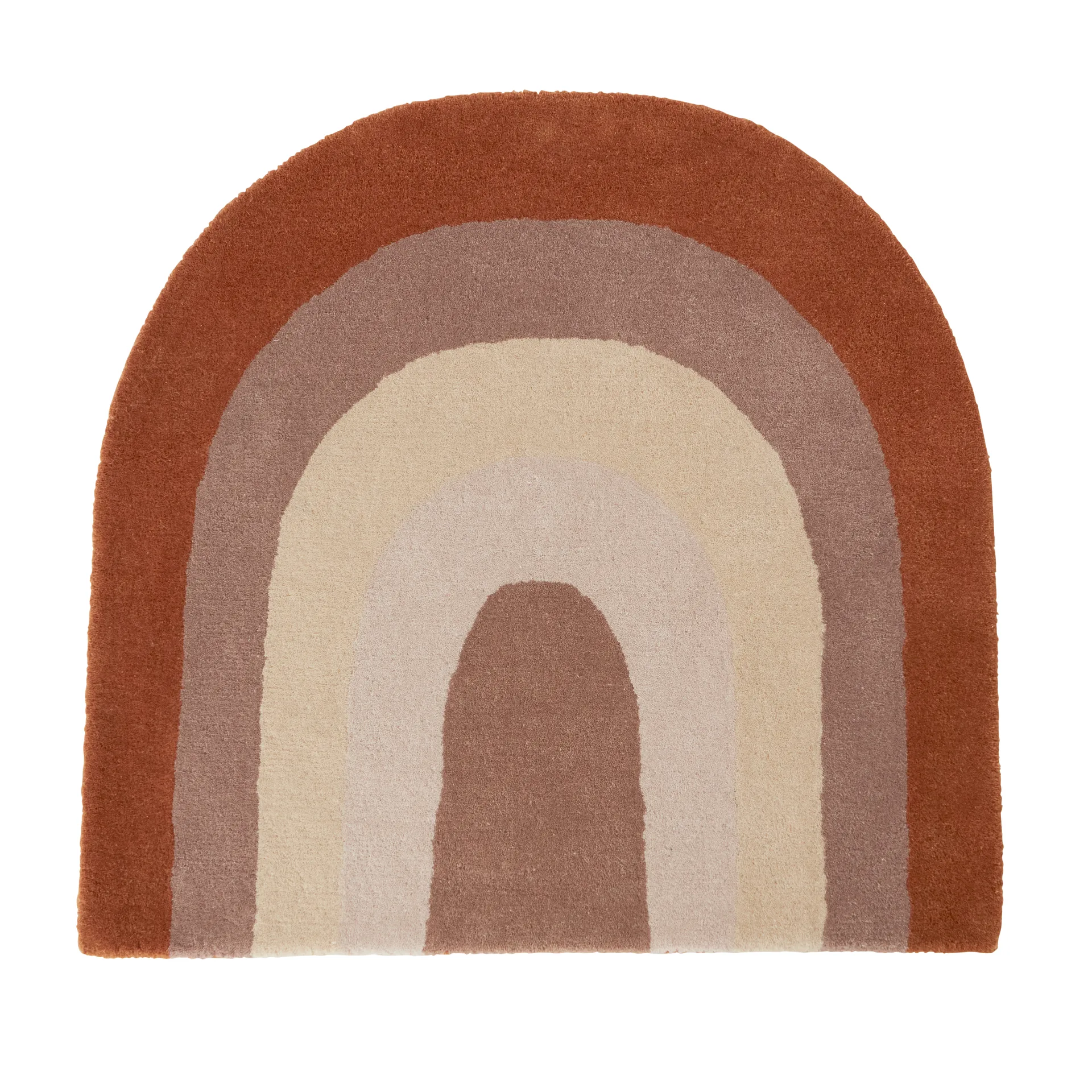 Tappeto per bambini Rainbow 88x90 cm, choko OYOY
