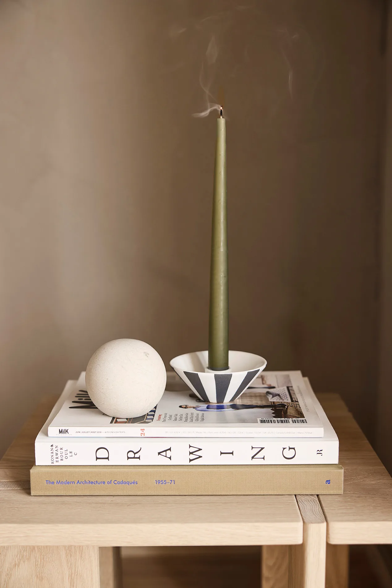 Tavolino basso 36x40x40 cm OY Square , Natura OYOY