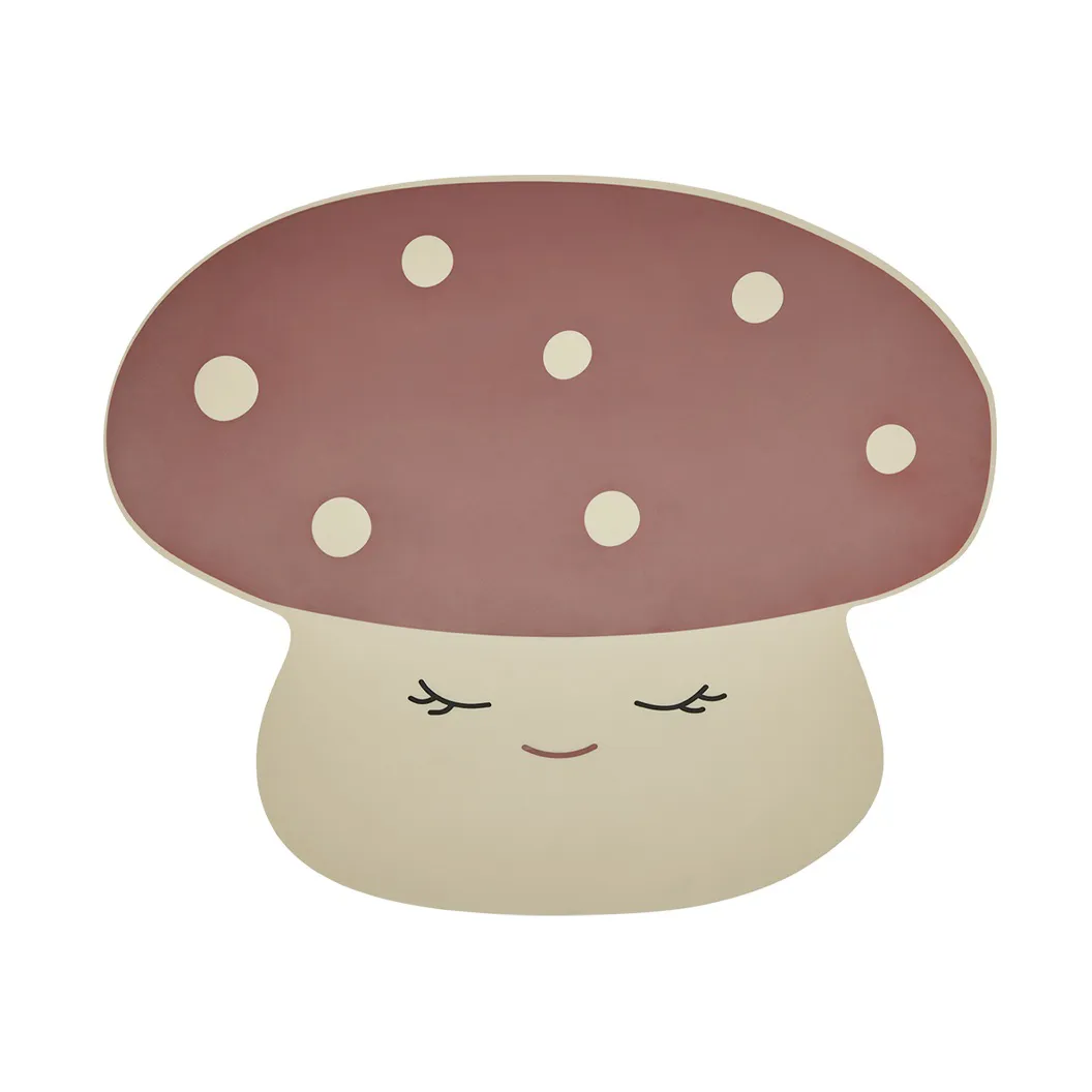 Tovaglietta Mushroom, Offwhite-rosso OYOY