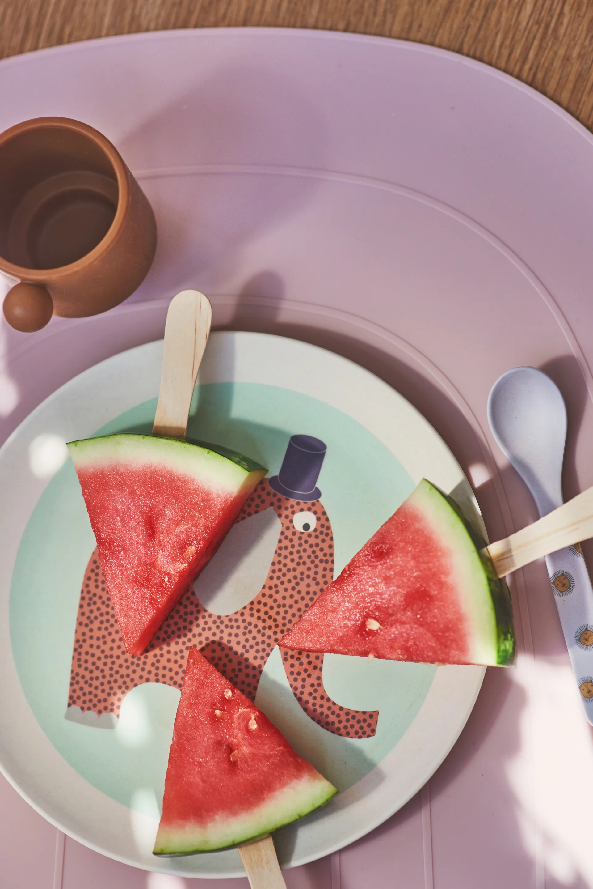 Tovaglietta Rainbow, Rose OYOY