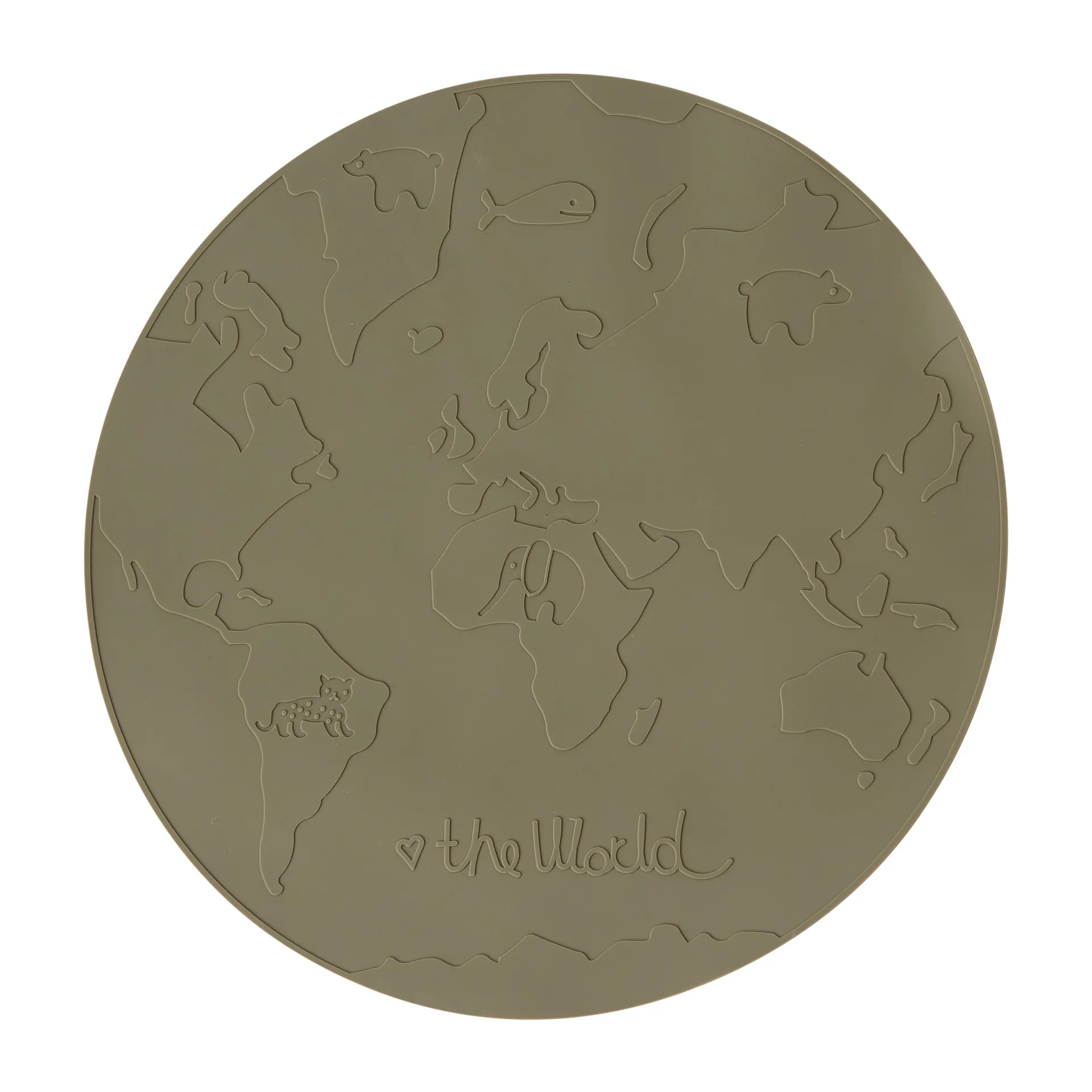 Tovagliette The world , Olive OYOY