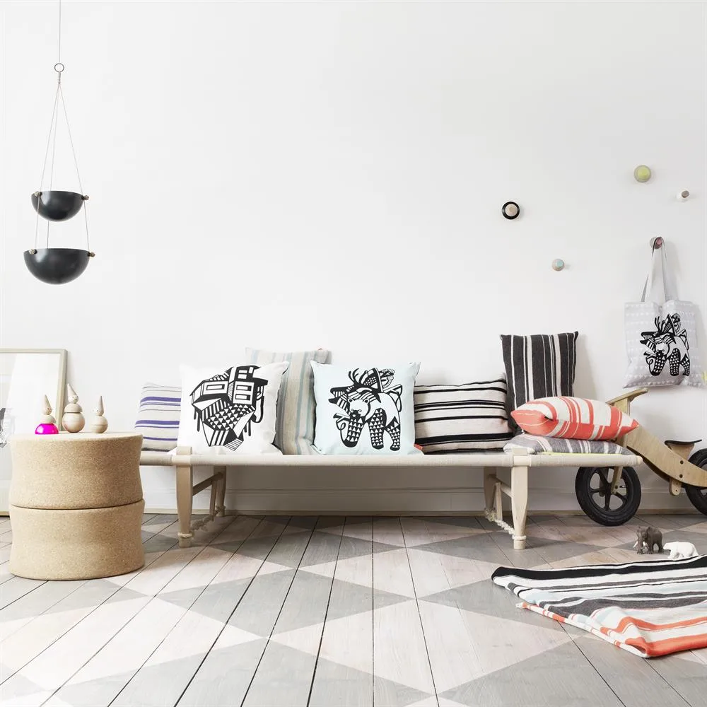 Vasi sospesi Pif paf puf grigio scuro, 2 livelli OYOY