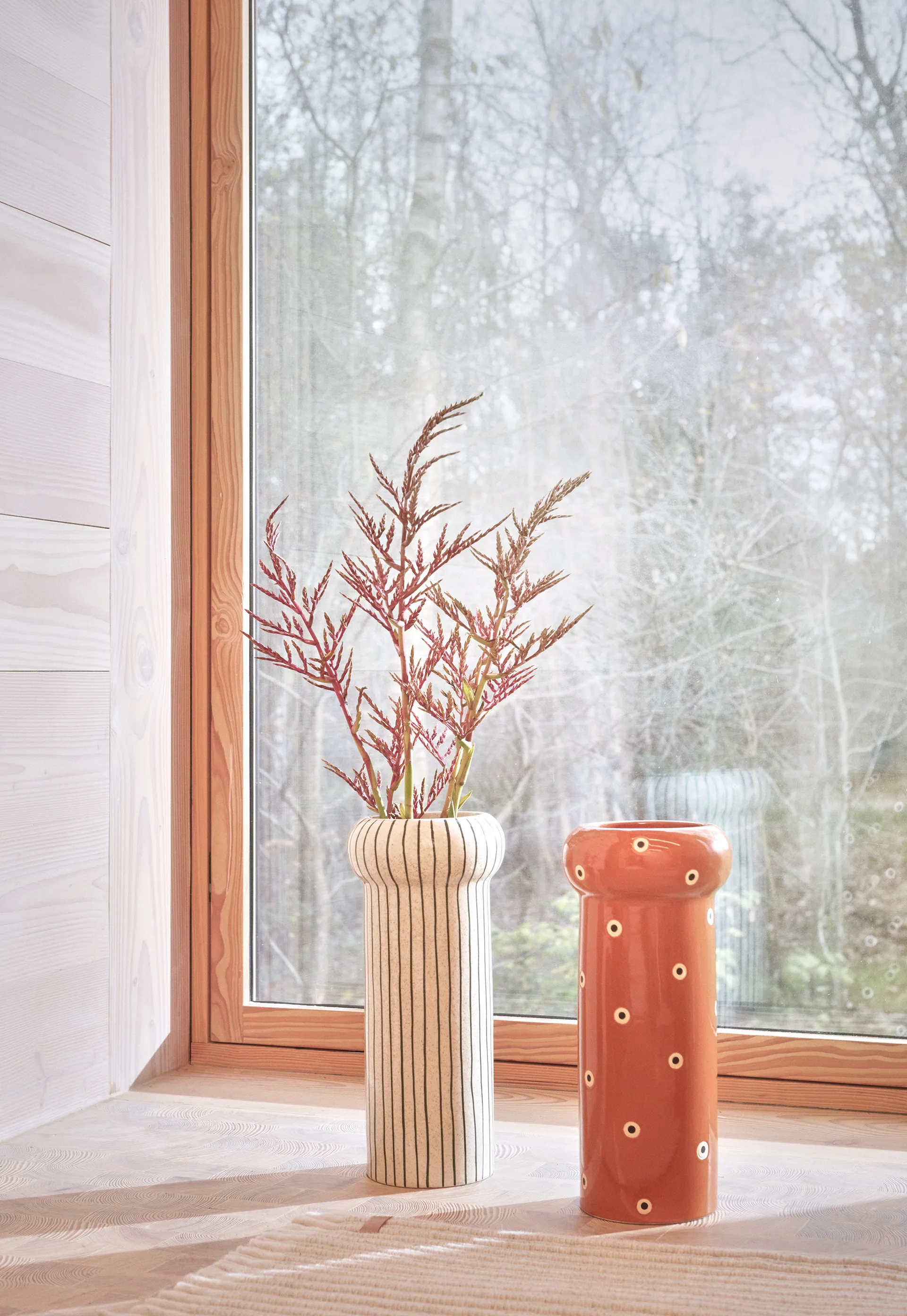 Vaso Aki 42 cm, Nutmeg OYOY