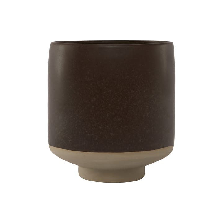 Vaso da fiori Hagi Ø 17,5 cm, marrone OYOY