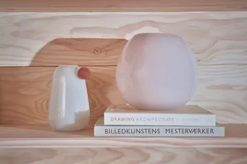 Vaso Lasi medio 21,5 cm - Taupe - OYOY