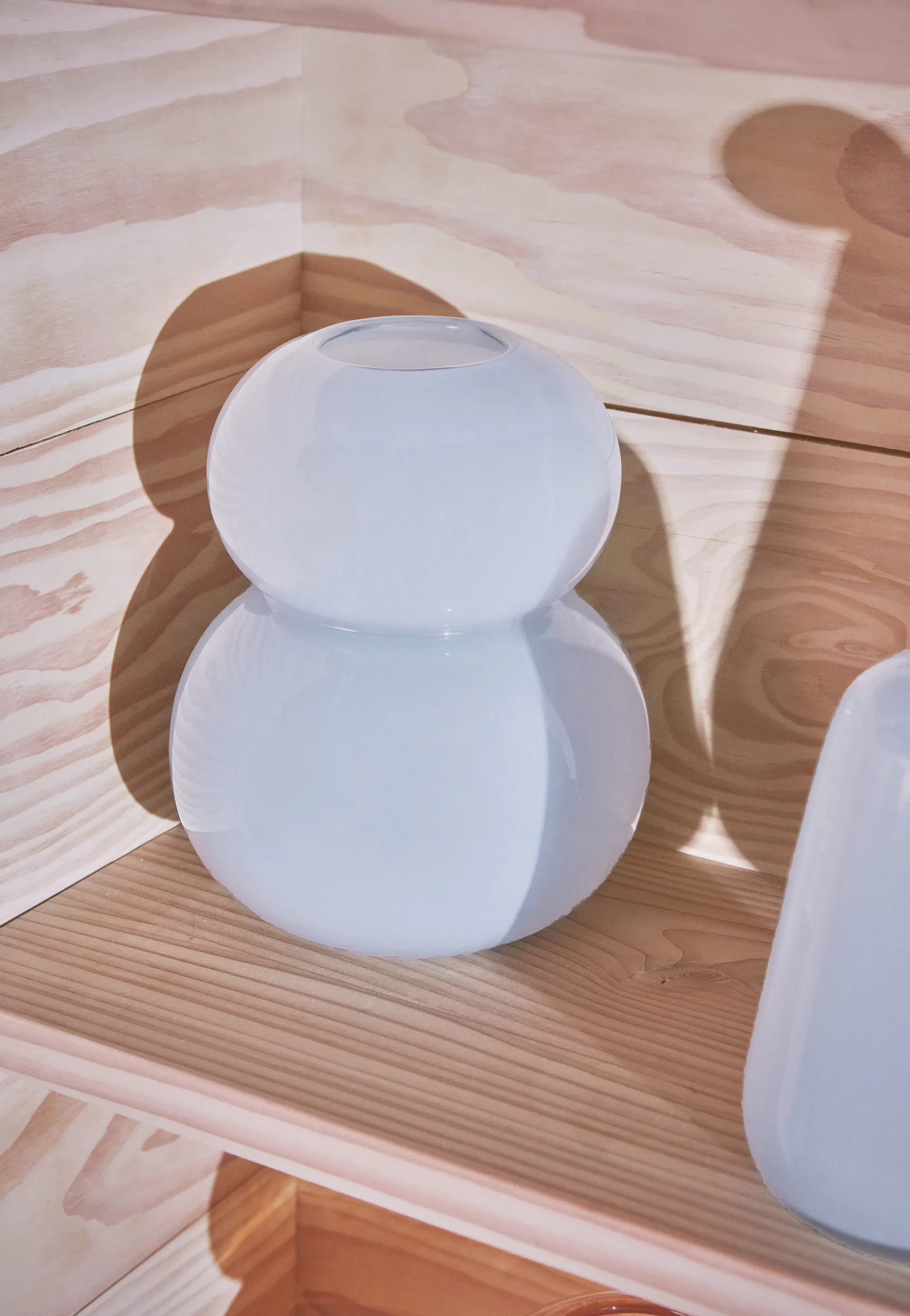 Vaso piccolo Lasi 21,5 cm, Ice blue OYOY