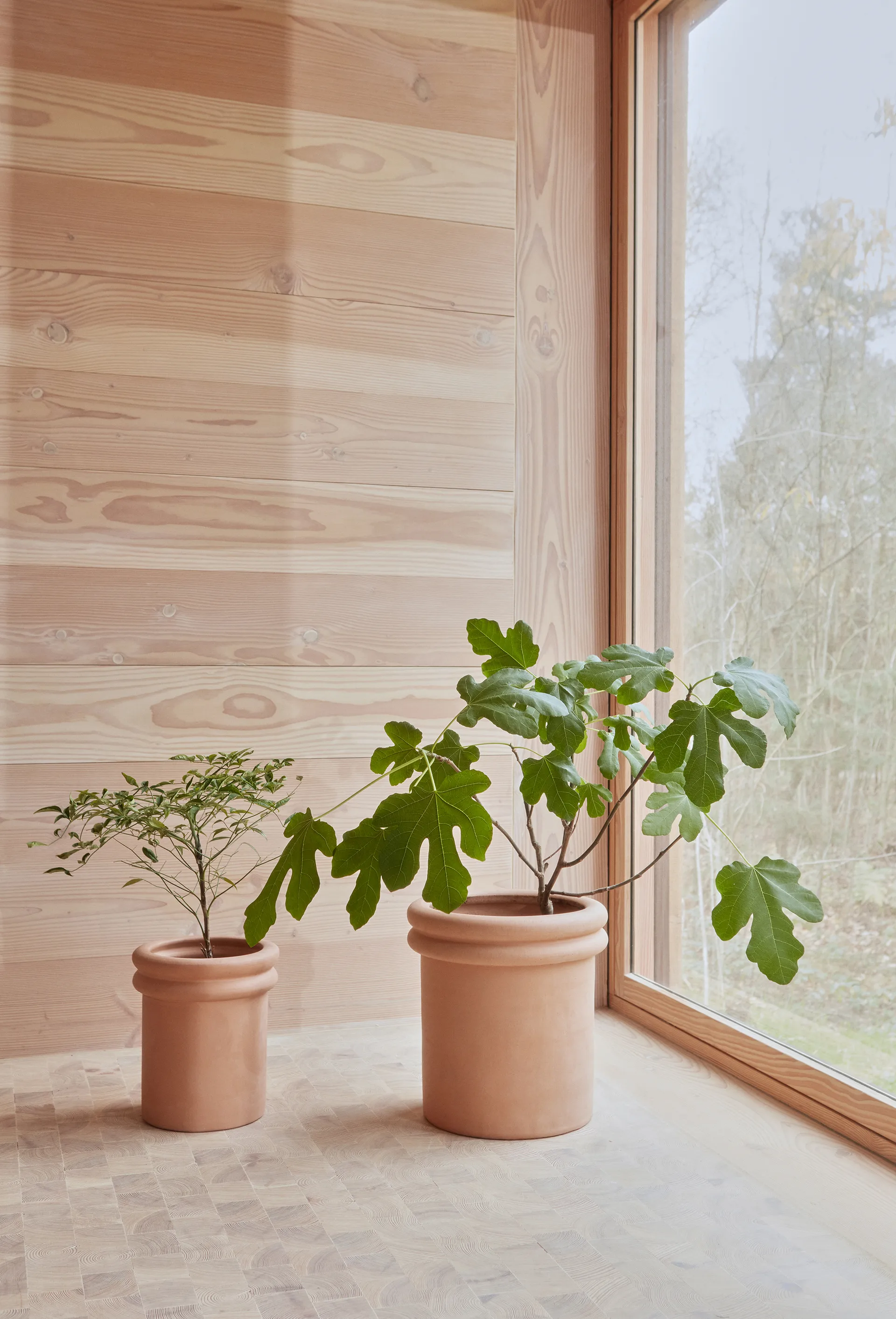 Vaso piccolo Ring Ø 25 cm, Terracotta OYOY