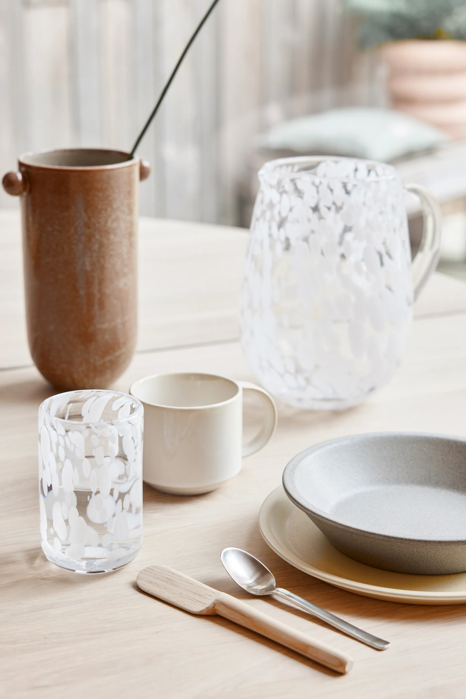 Vaso Saga 20 cm, Color cammello OYOY