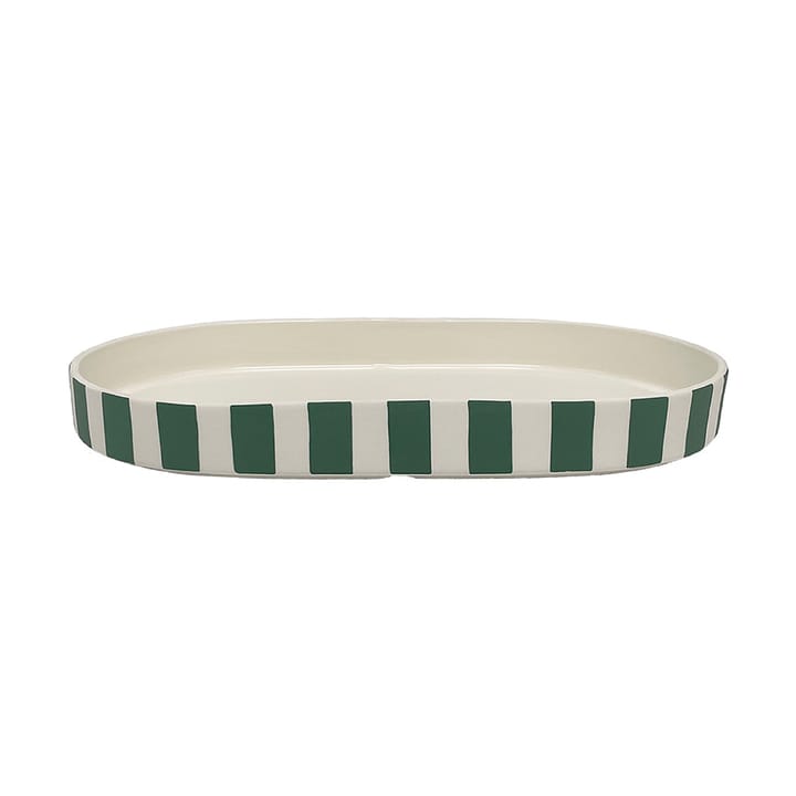 Vassoio decorativo ovale Toppu - Verde - OYOY