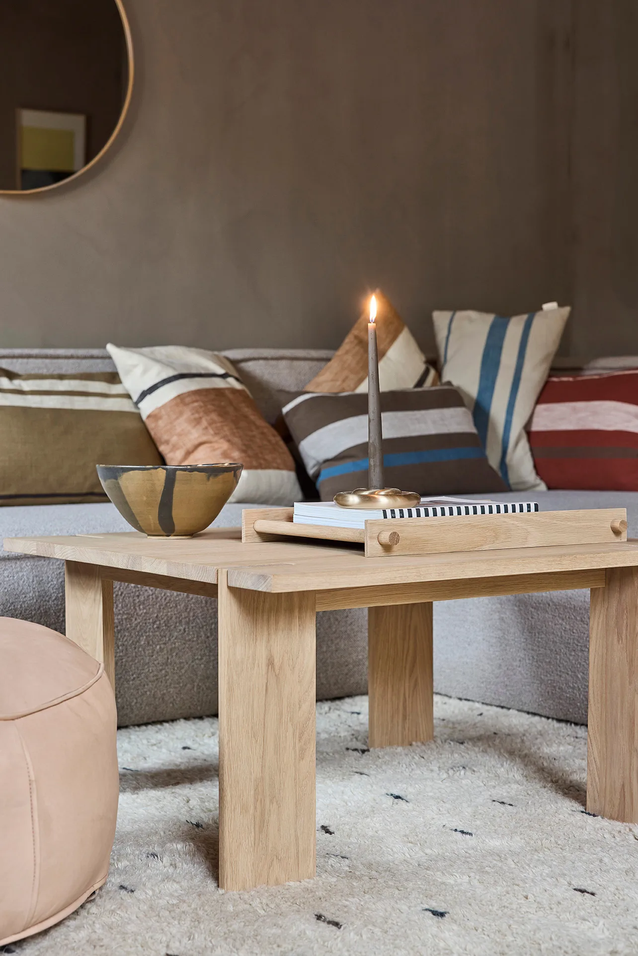 Vassoio grande Pieni 34x46 cm, Nero OYOY