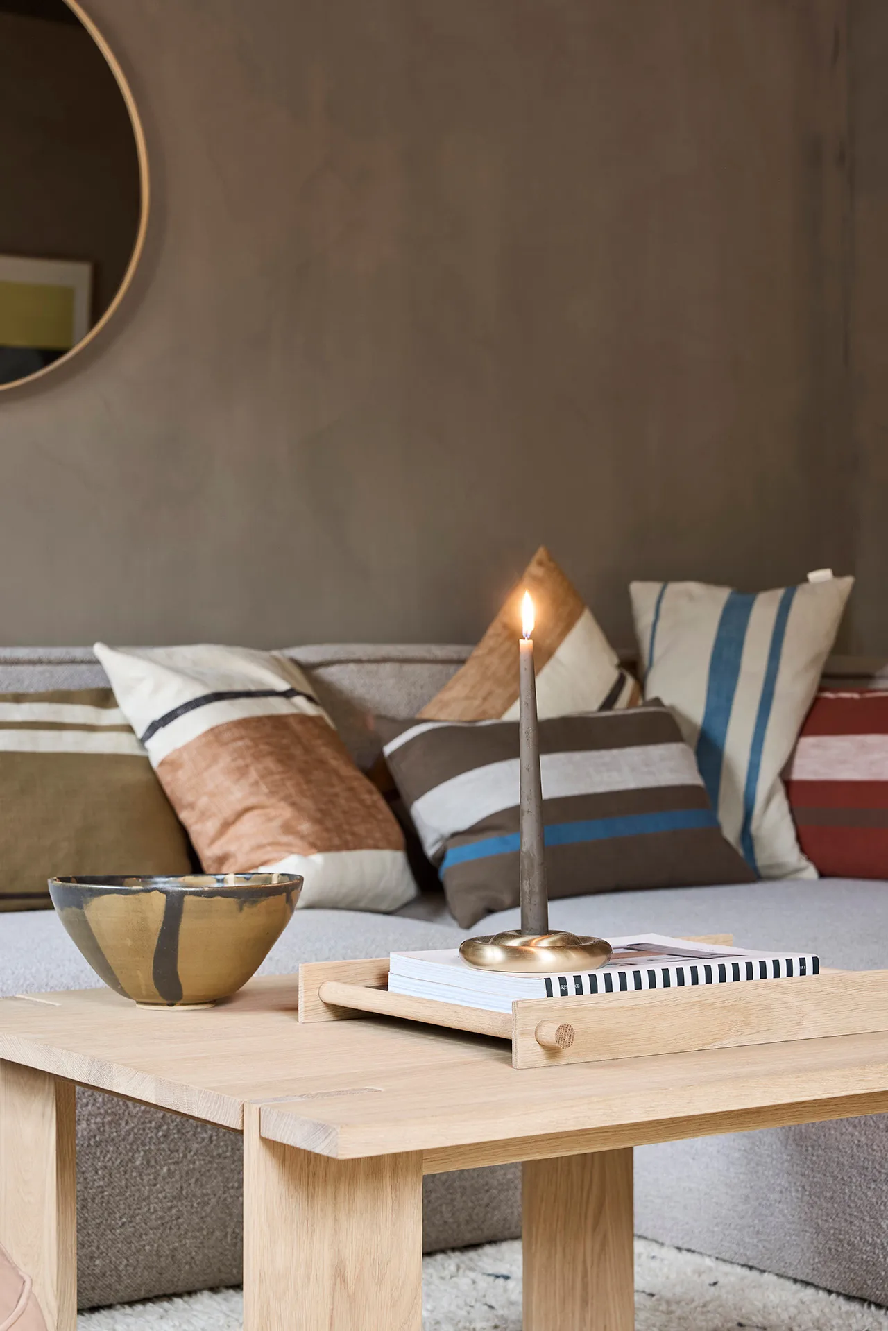 Vassoio grande Pieni 34x46 cm, Nero OYOY