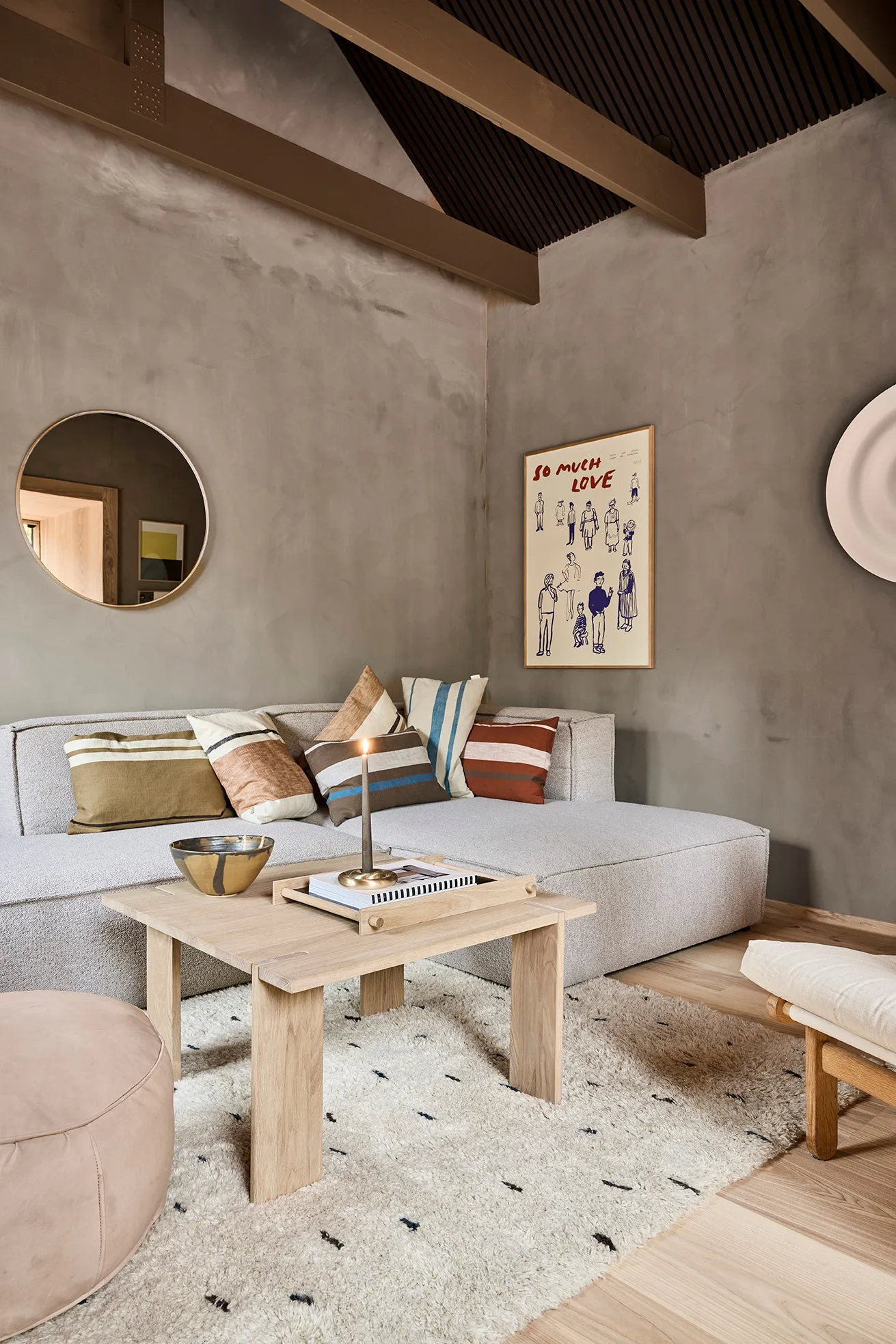 Vassoio grande Pieni 34x46 cm, Nero OYOY