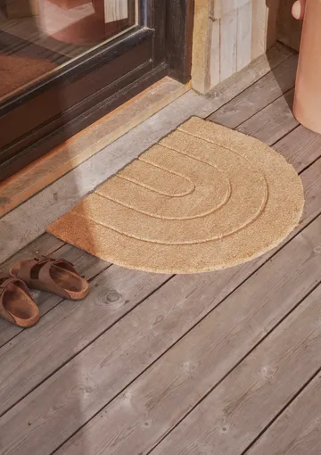 Zerbino Rainbow 55x75 cm - Naturale - OYOY