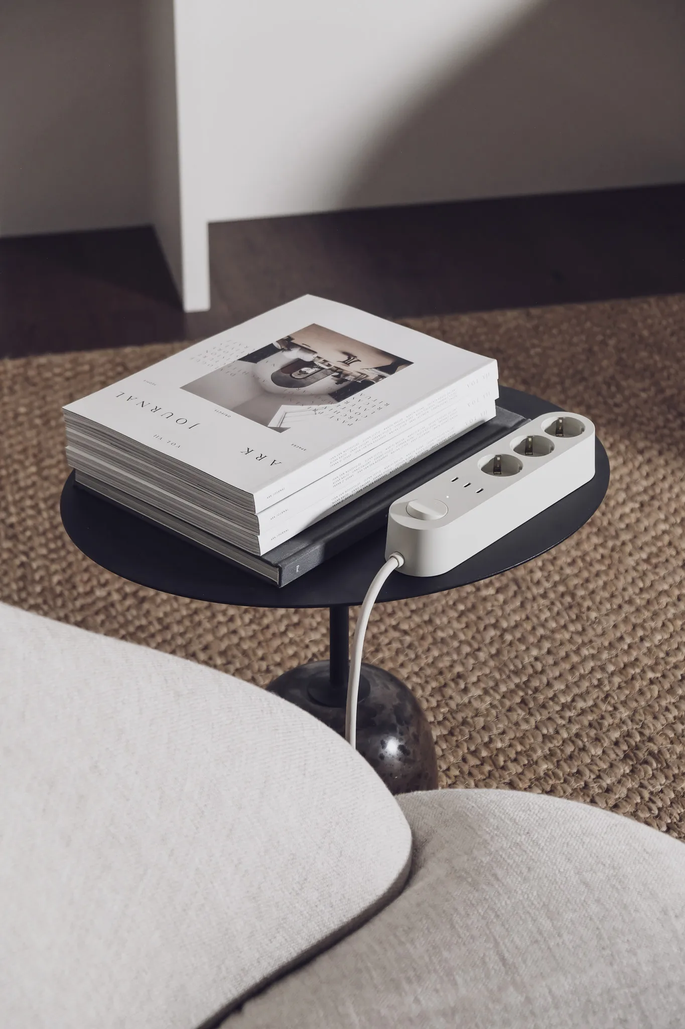 Alma Power Bar multipresa, Sandhamn beige palett3