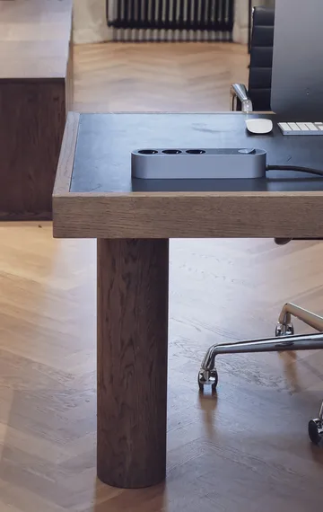 Edgar Power Bar presa multipla - Alluminio satinato - palett3