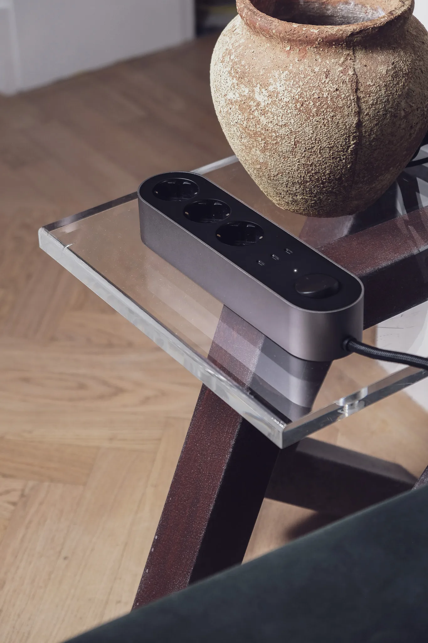 Edgar Power Bar presa multipla, Alluminio satinato palett3