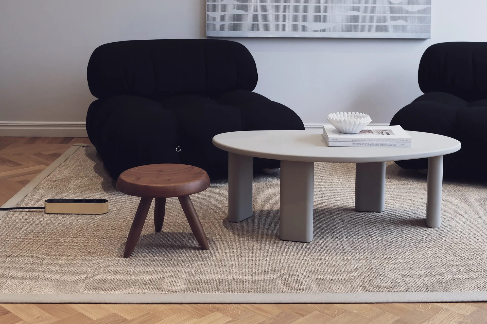 Edgar Power Bar presa multipla, Ottone satinato palett3