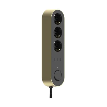 Edgar Power Bar presa multipla - Ottone satinato - Palette