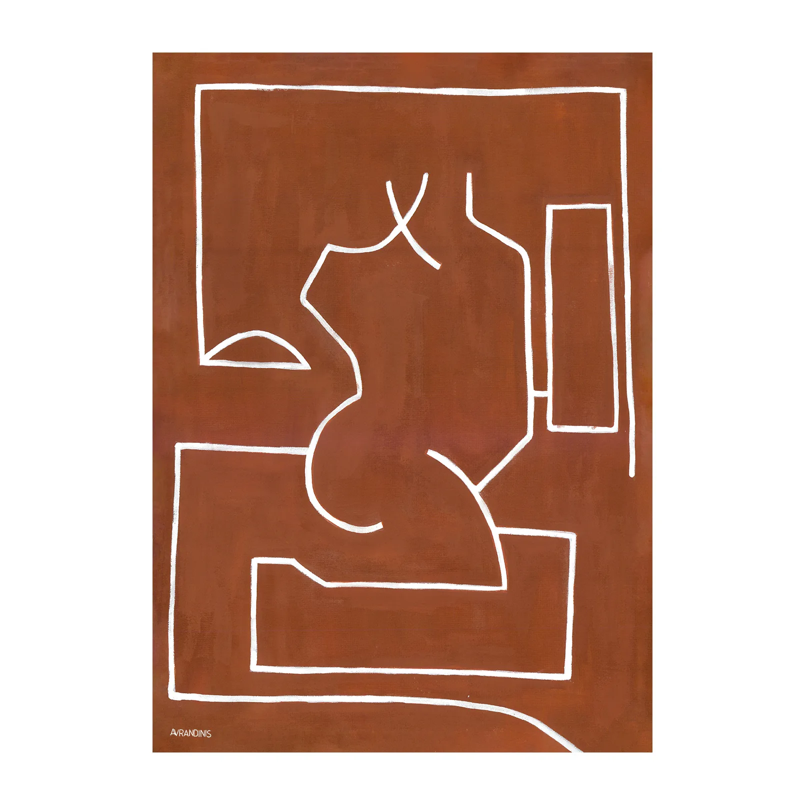 Poster Antic Ideal 02, 70x100 cm Paper Collective